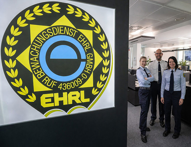 Team des Bewachungsdienst Ehrl